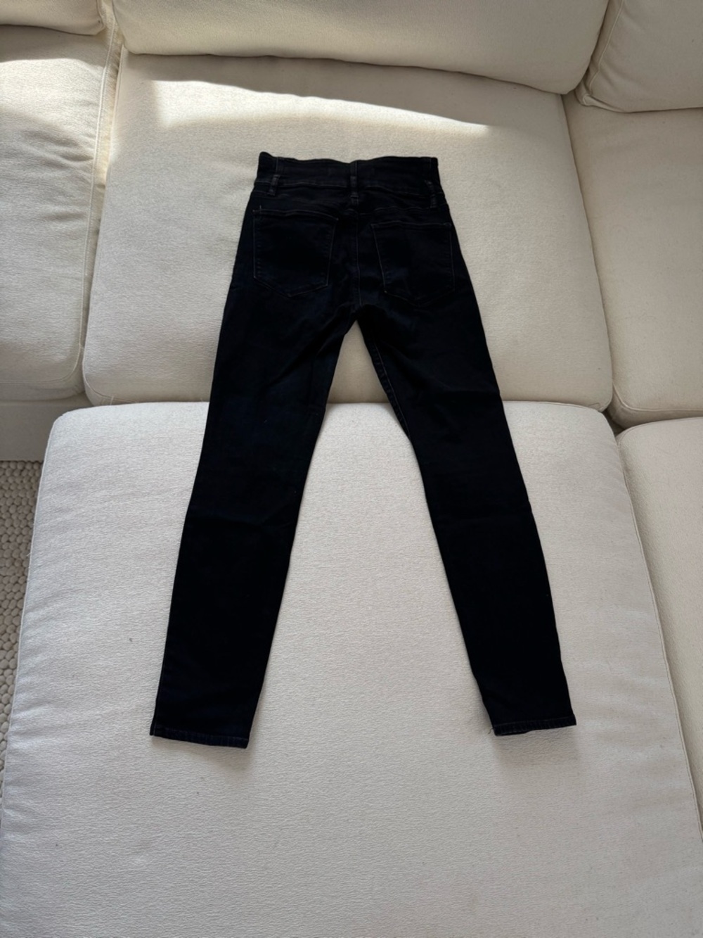 Gap True Skinny Super High Rise Black Jeans Size 27 - Picture 2 of 4